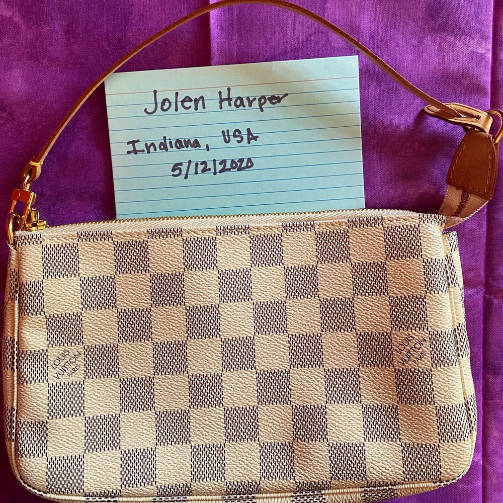 Louis Vuitton Damier Azure Pochette